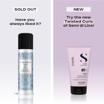 Alfaparf Milano Semi di Lino Style&Care Twisted curls cremă styling pentru definirea buclelor - imagine 3